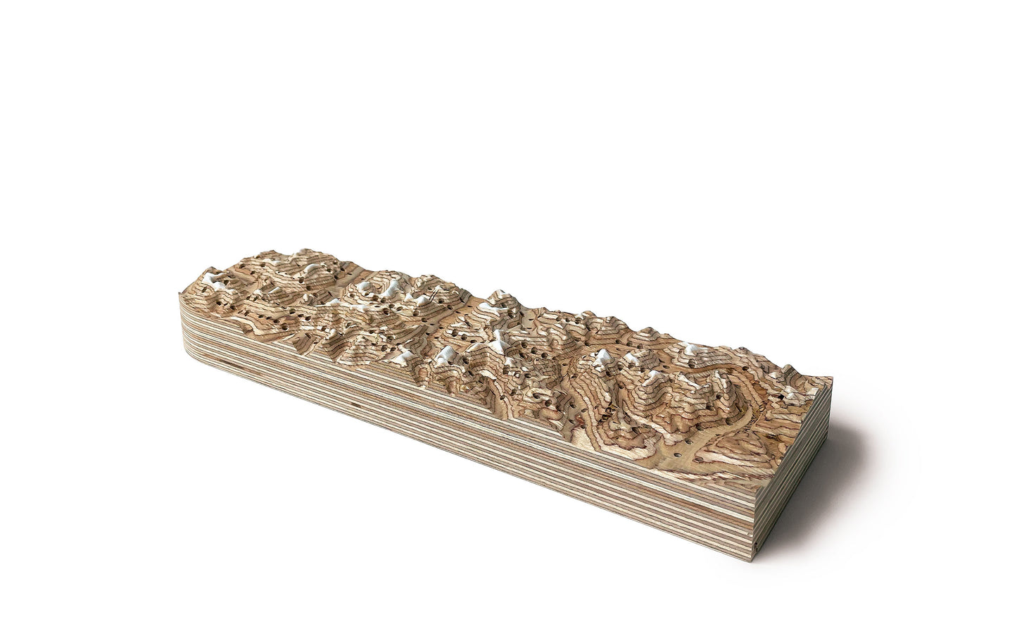 Terrain Cribbage Board