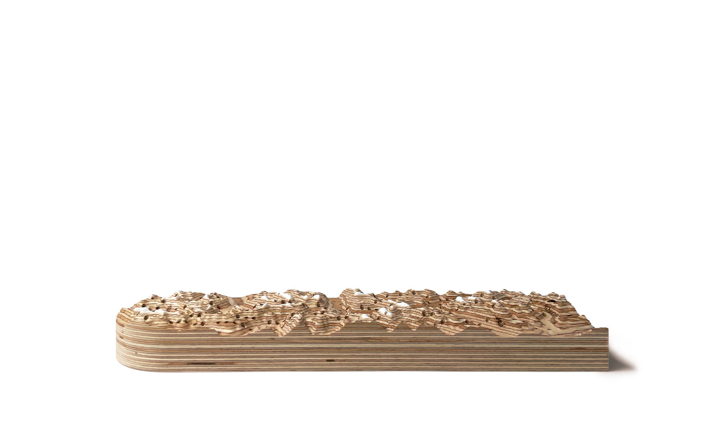 Terrain Cribbage Board