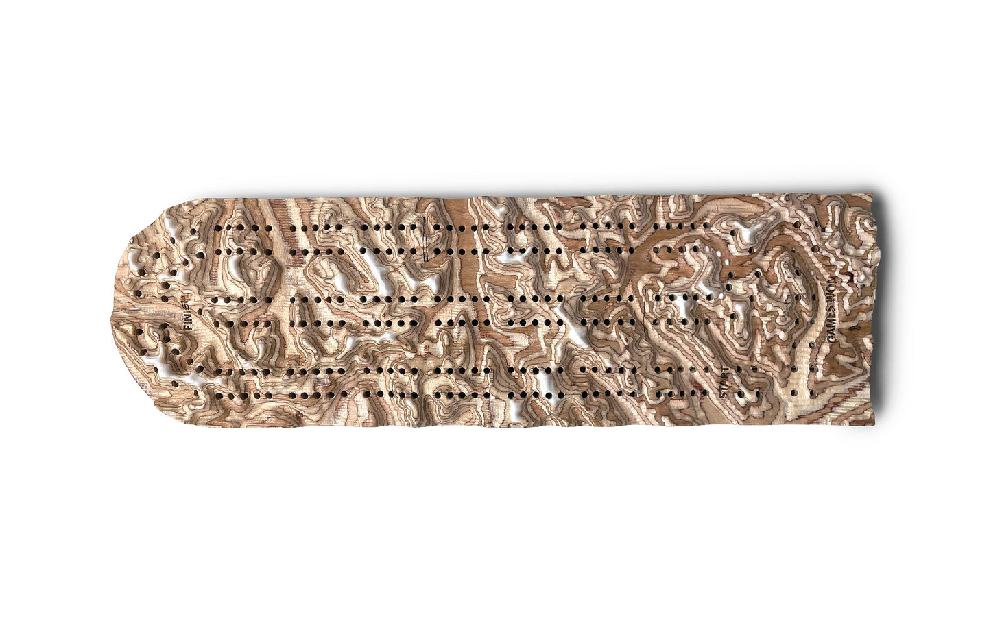 Terrain Cribbage Board