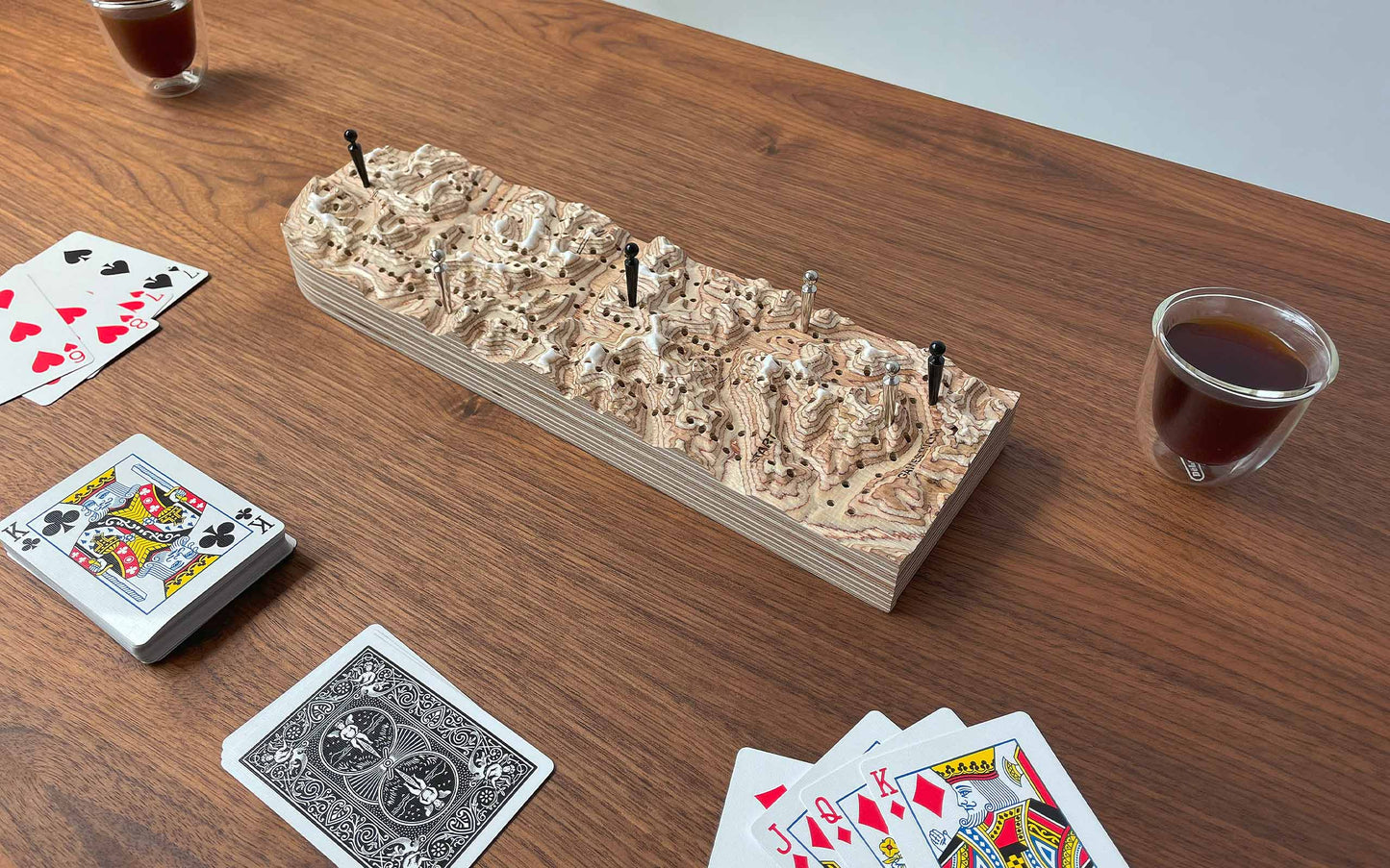 Terrain Cribbage Board