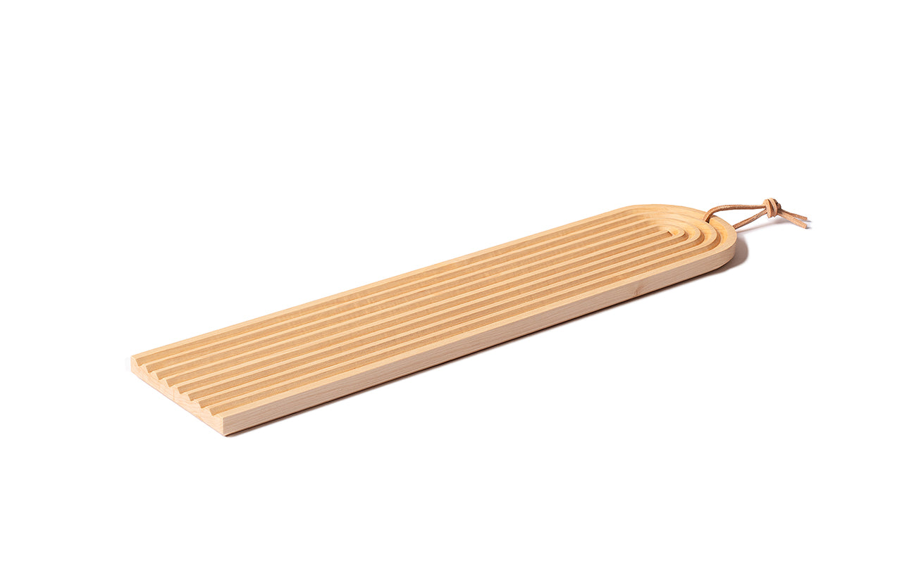 maple wood grooved bread board