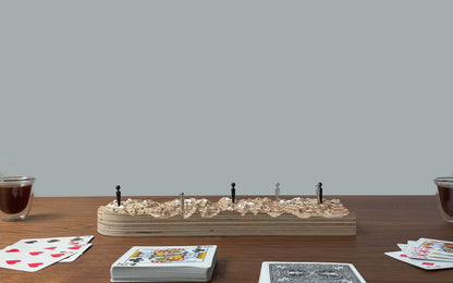 Terrain Cribbage Board