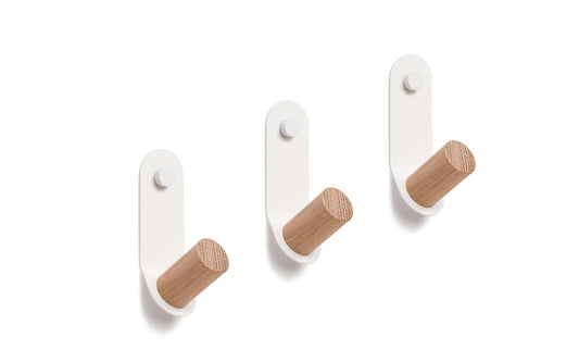 Plane Single Hook - Set of 3
