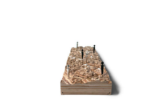 Terrain Cribbage Board