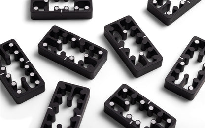aluminum black dominoes