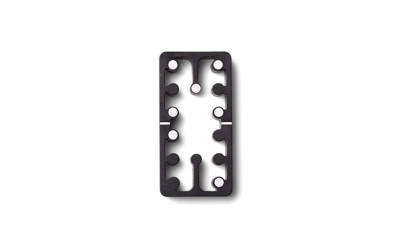 aluminum edge domino tile